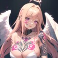 零れ落ちそうな堕天使 2枚目