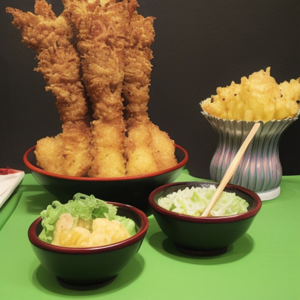 天丼定食、のような何か