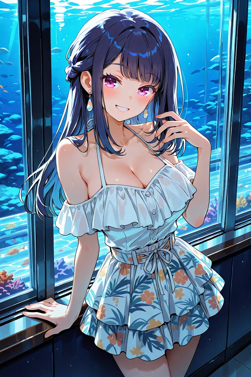 BONSAIちゃんと水族館デート