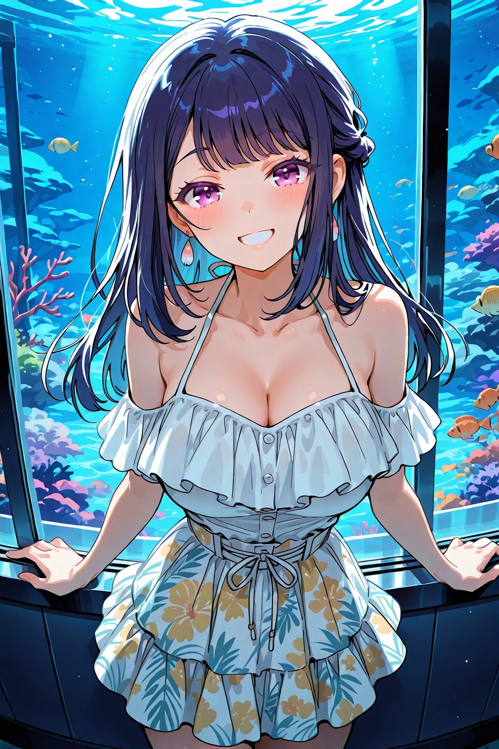 BONSAIちゃんと水族館デート