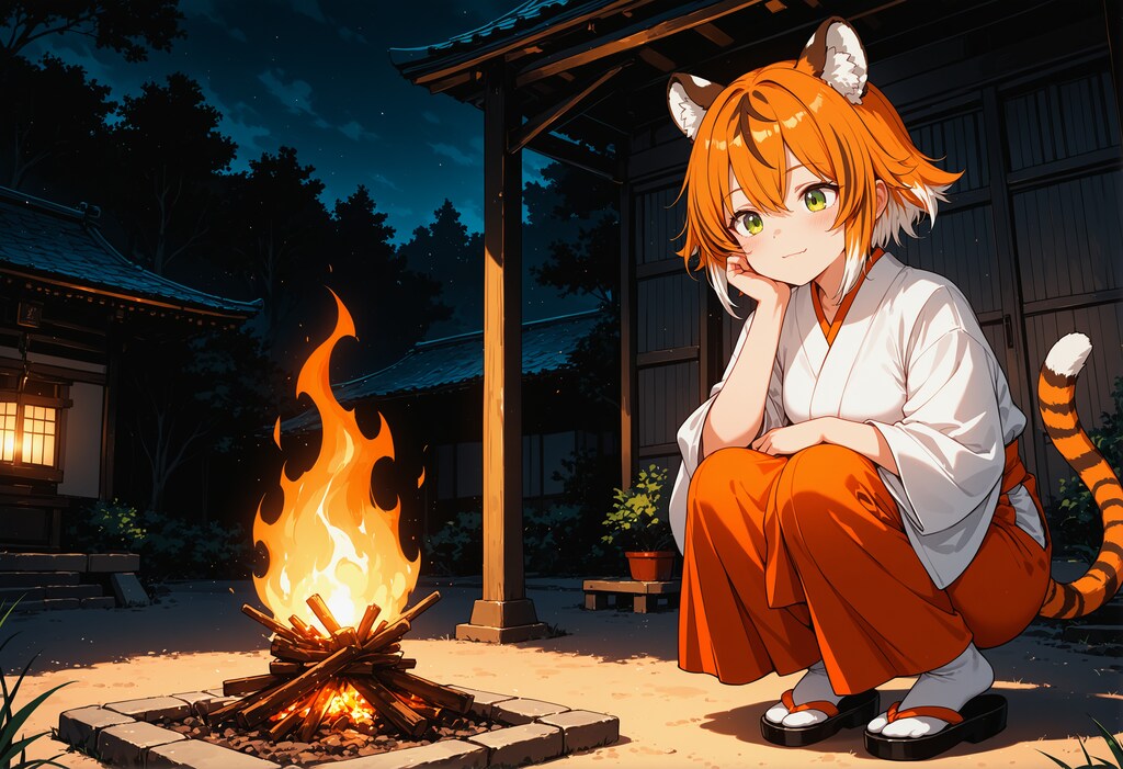 7月13日 盆迎え火