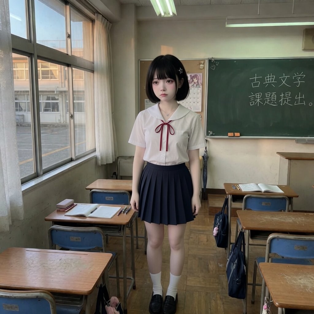 学校の美少女01