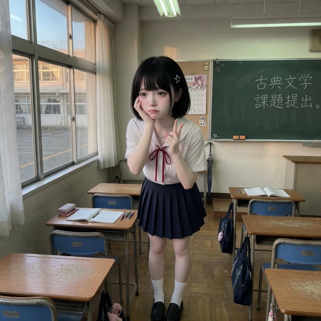 学校の美少女01