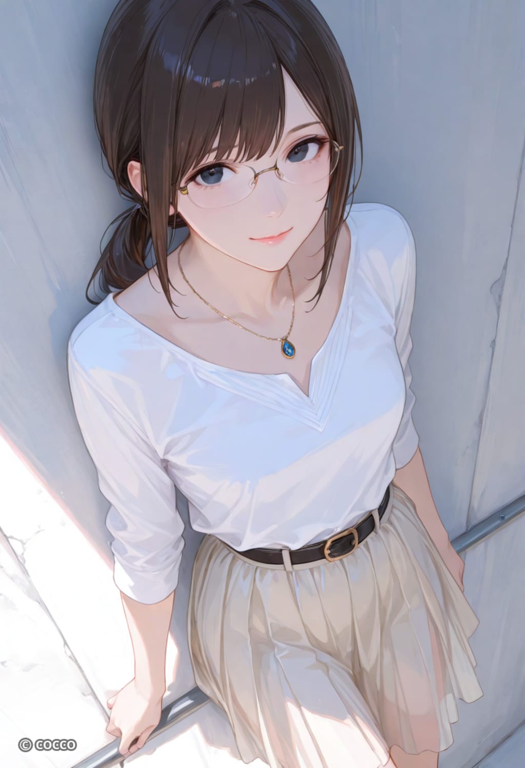 見上げる静寂