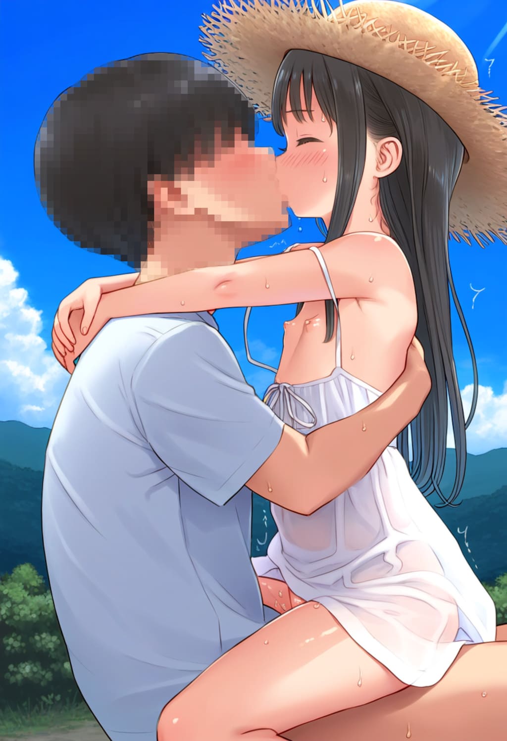 夏とワンピと麦わら帽子■田舎少女と内緒の夏休み