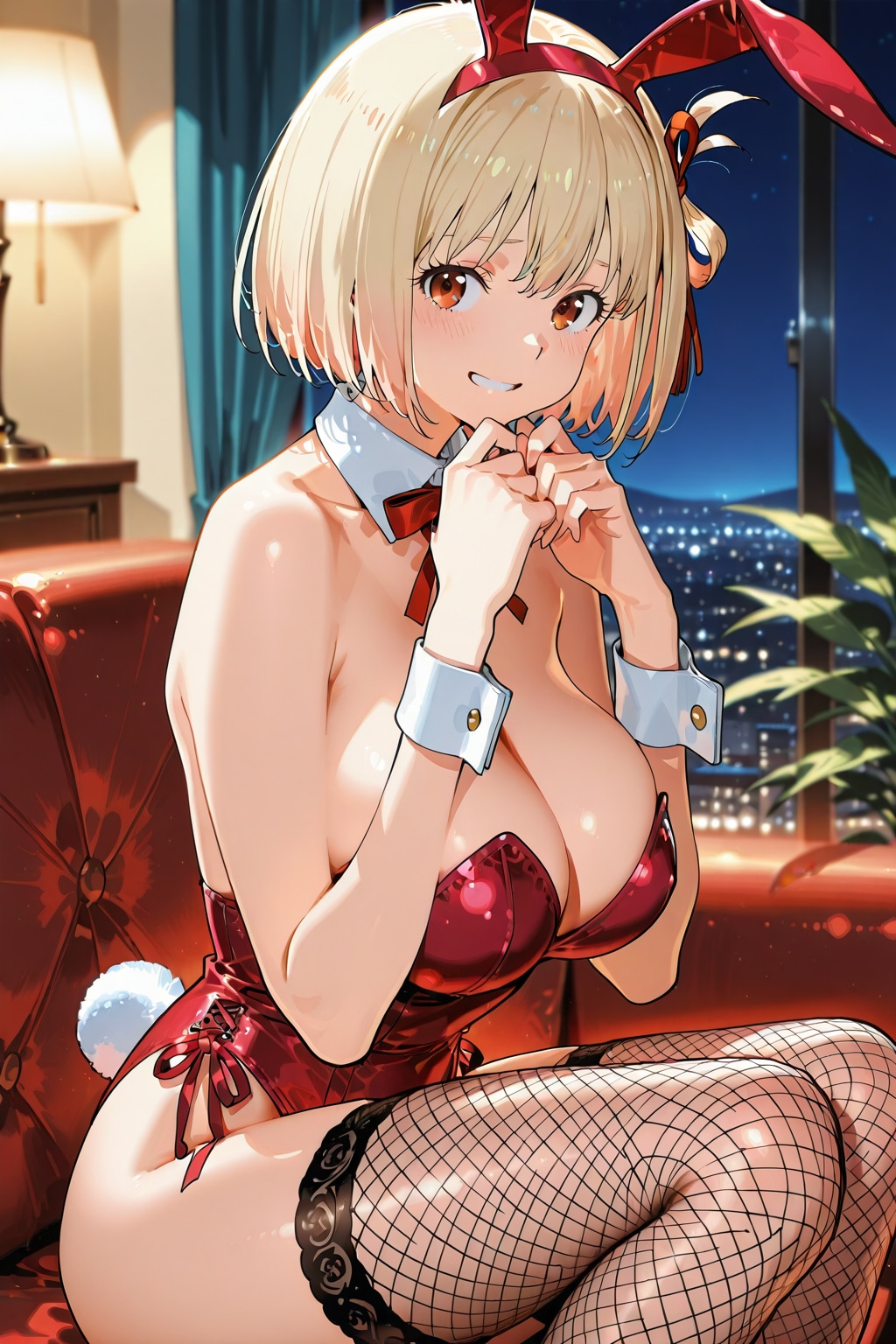【コスプレ】どう・・・千束さんのバニーガール姿は・・・漢ならグッとくるんじゃないかな。