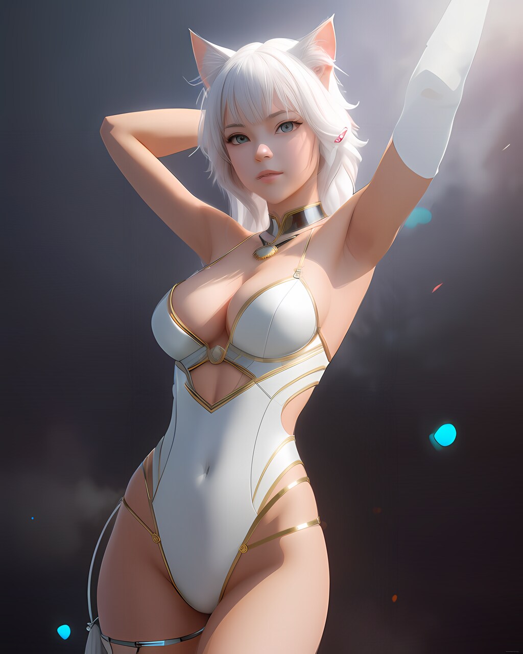 白猫ちゃん