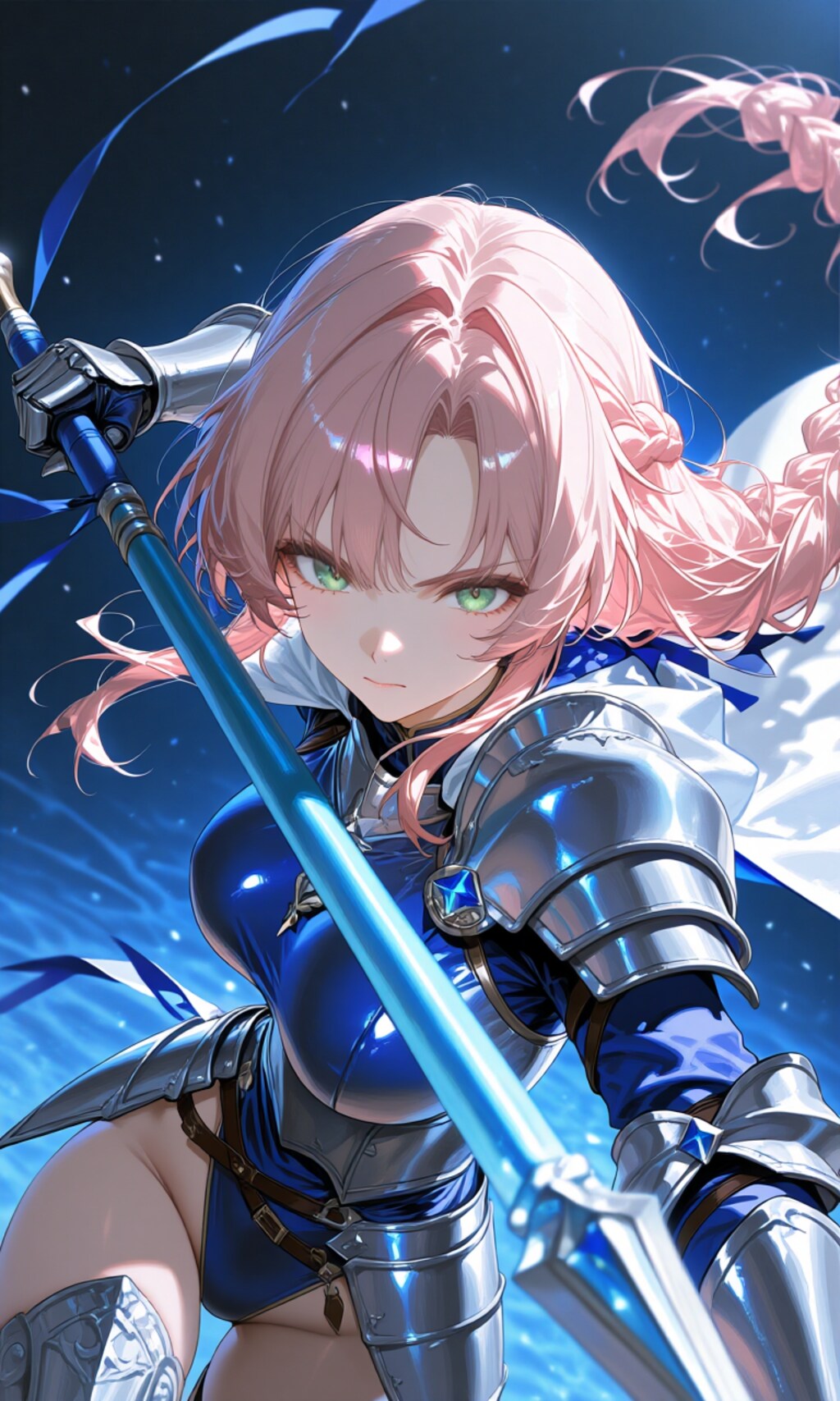 蒼き一閃の乙女のフィギュア