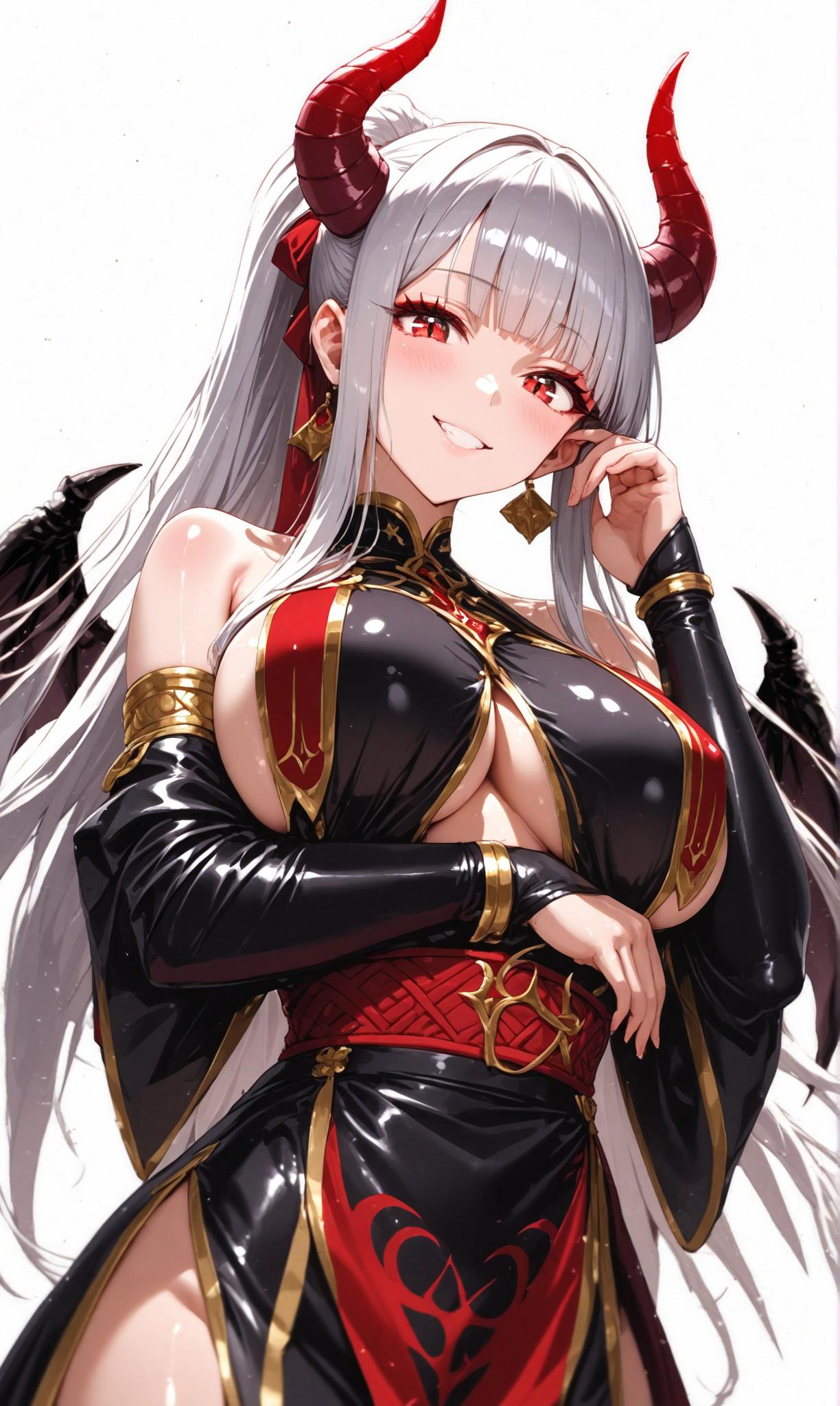 サキュバスガール・ポニーテール4