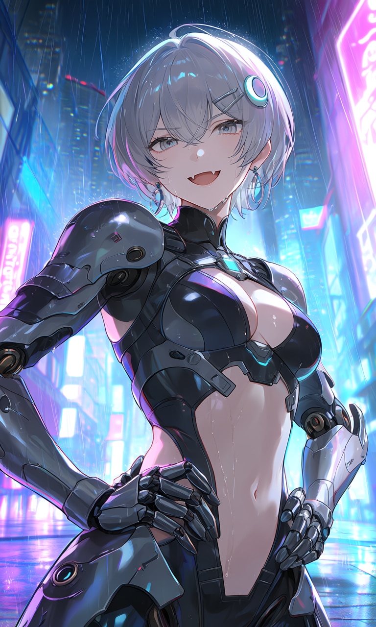 サイボーグ女子 | の人気AIイラスト・グラビア