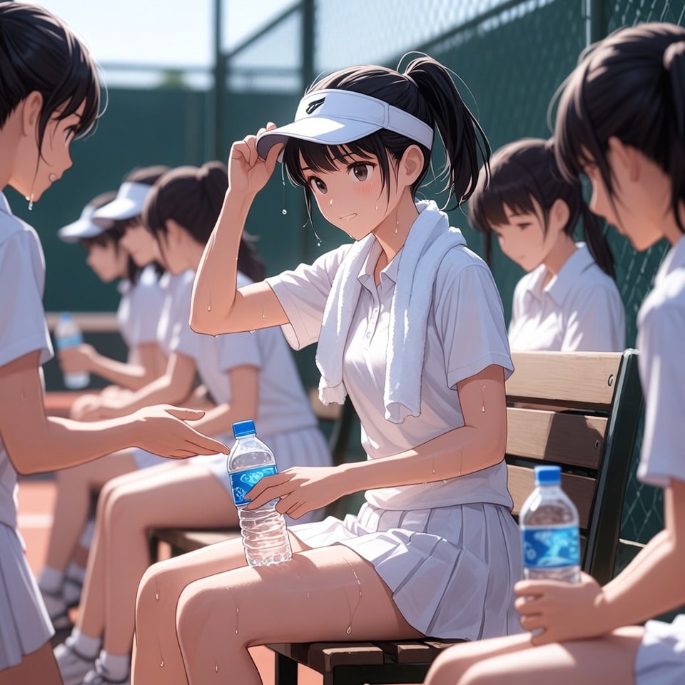 テニス女子 | の人気AIイラスト・グラビア