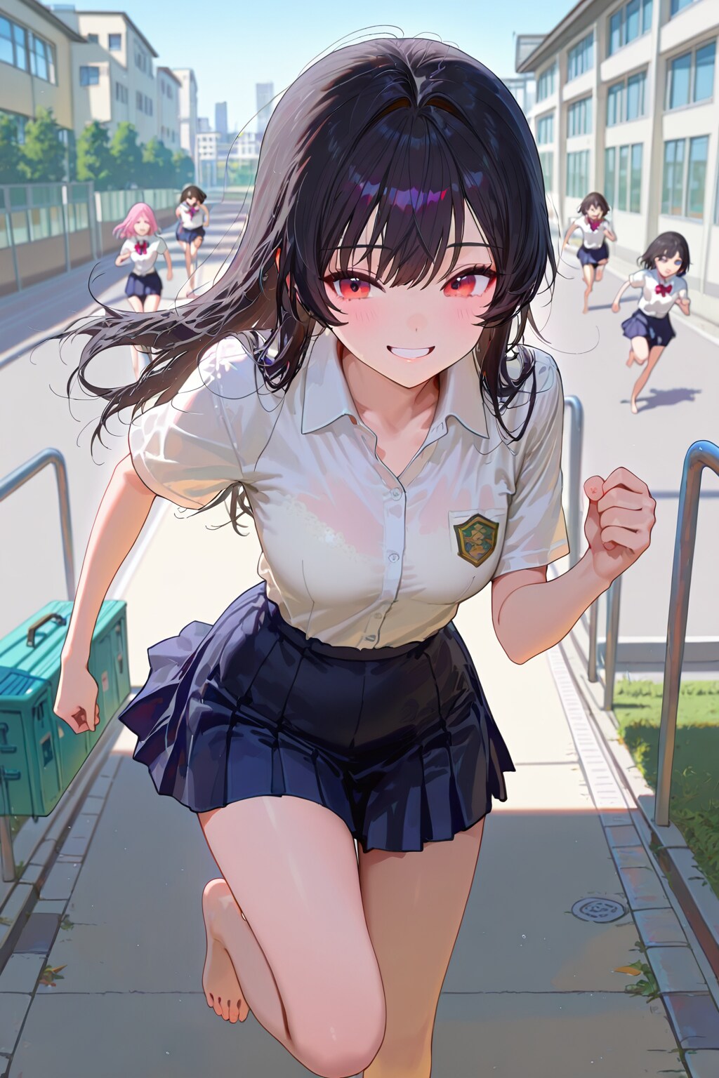 校舎で鬼ごっこ