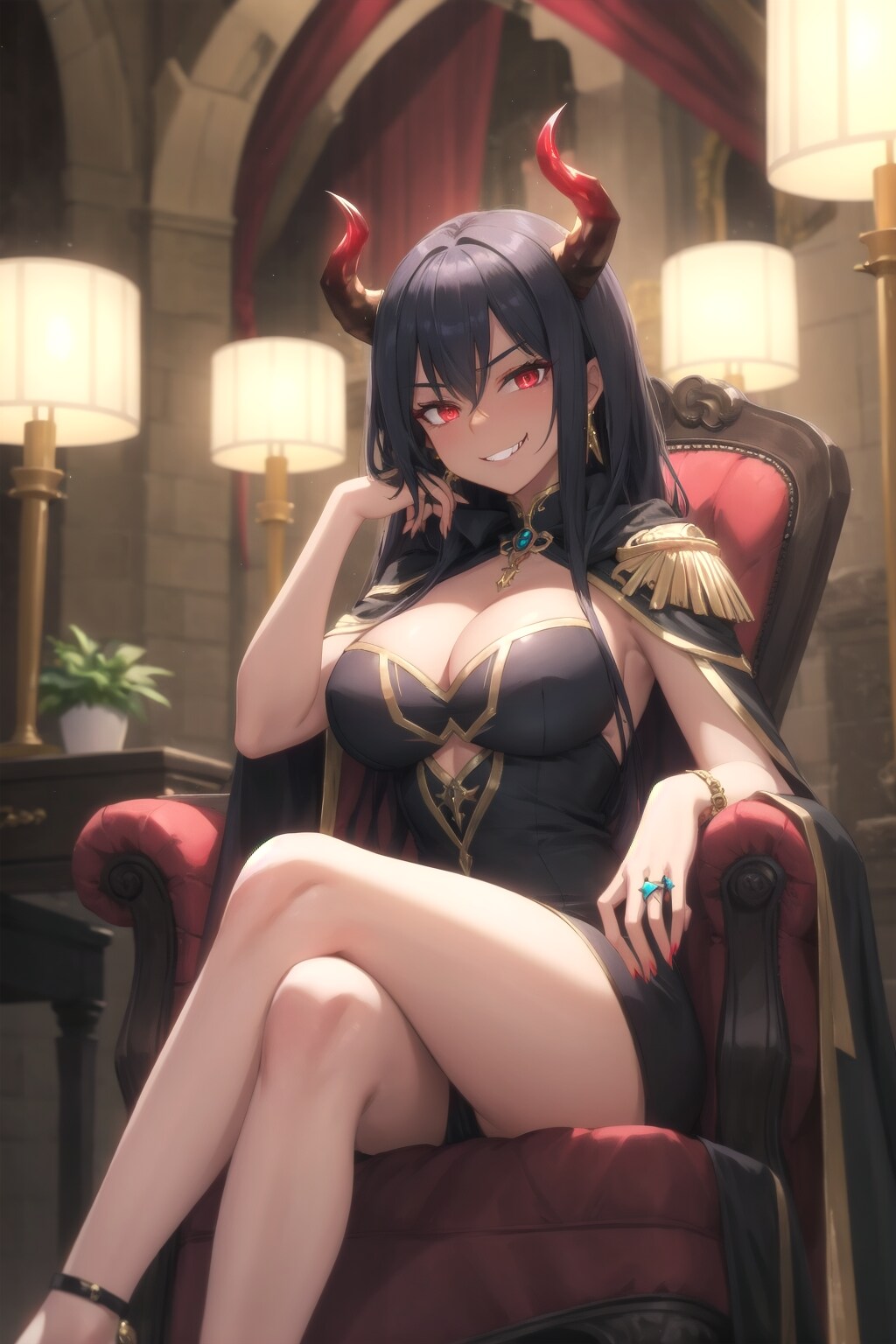 悪の女王の笑い