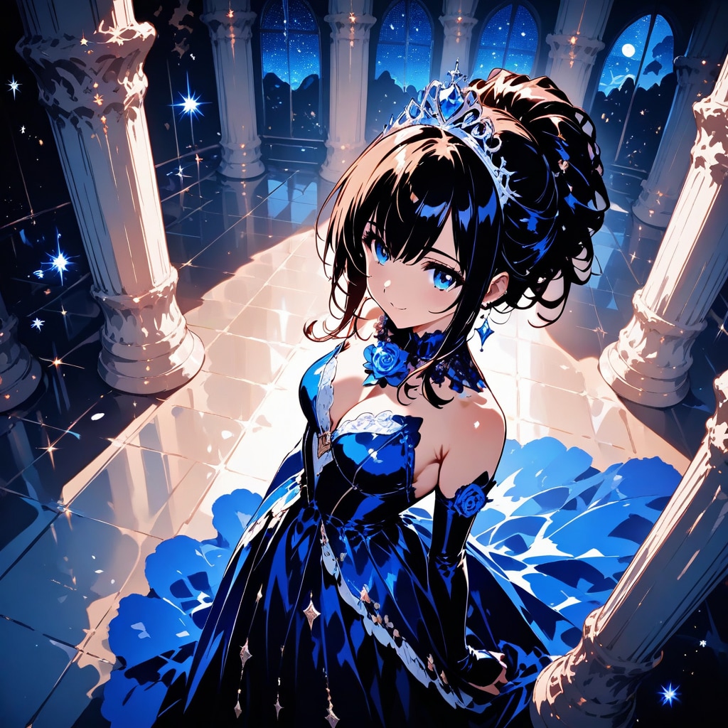 豪華なドレス