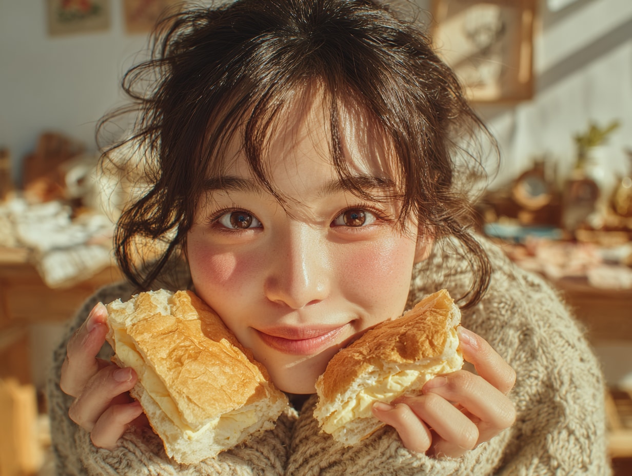 クリームパンで有名な某パン屋さんの創業日らしいです | の人気AIイラスト・グラビア