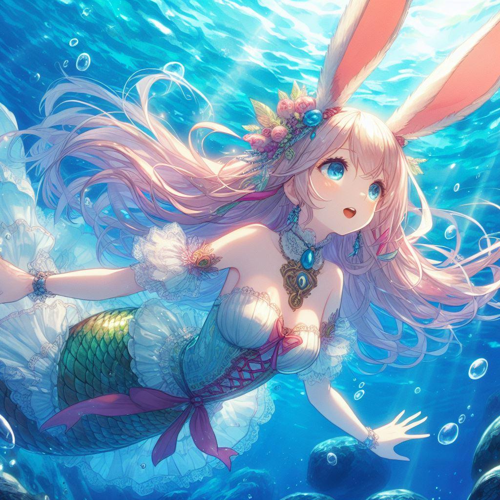 ウサギ耳の人魚……だと？