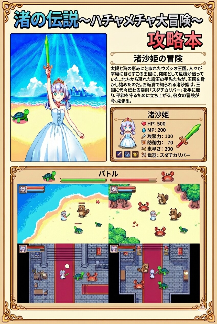 渚の伝説　必勝攻略本
