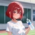 生駒のぞみ(うちの娘)とスポーツの夏 2枚目