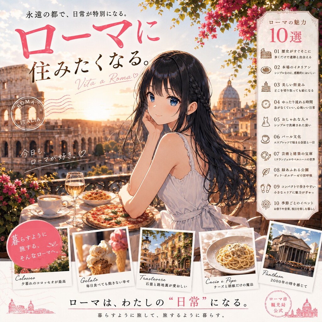 ローマもいいよね