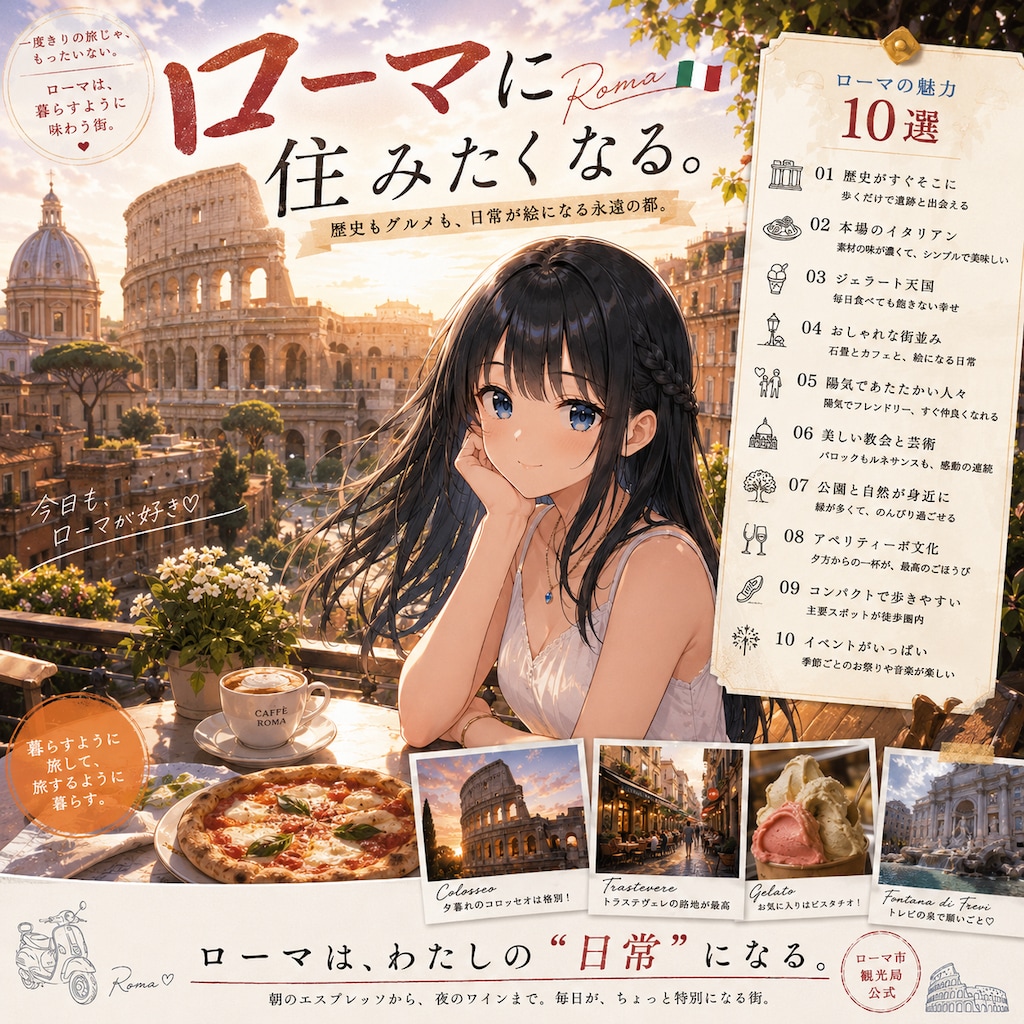 ローマもいいよね