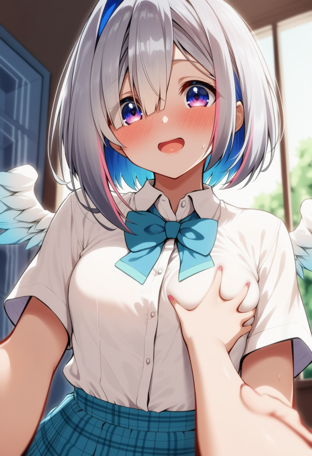 遠慮しなくていいよ？ほら♡（天音かなた）