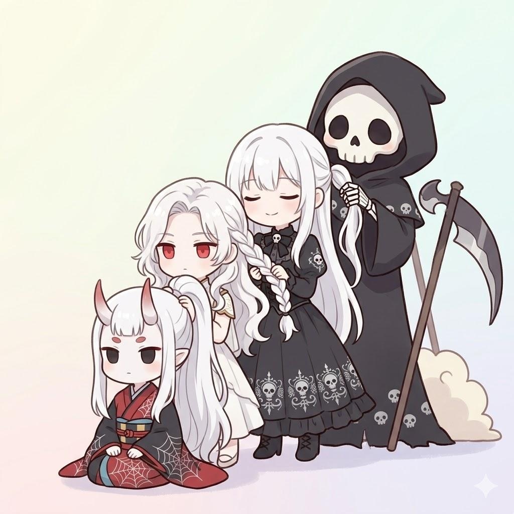手ツインテ白い人