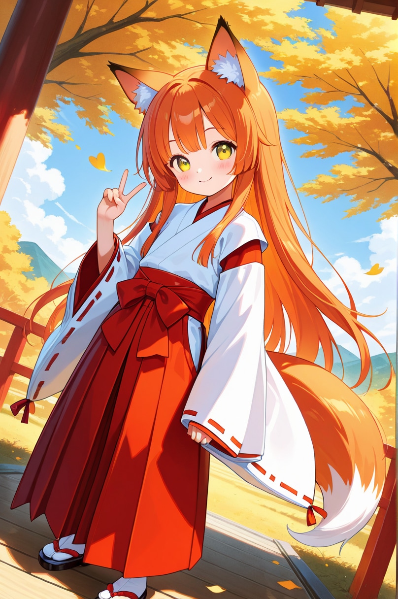 秋めいてきたとこね。 | の人気AIイラスト・グラビア