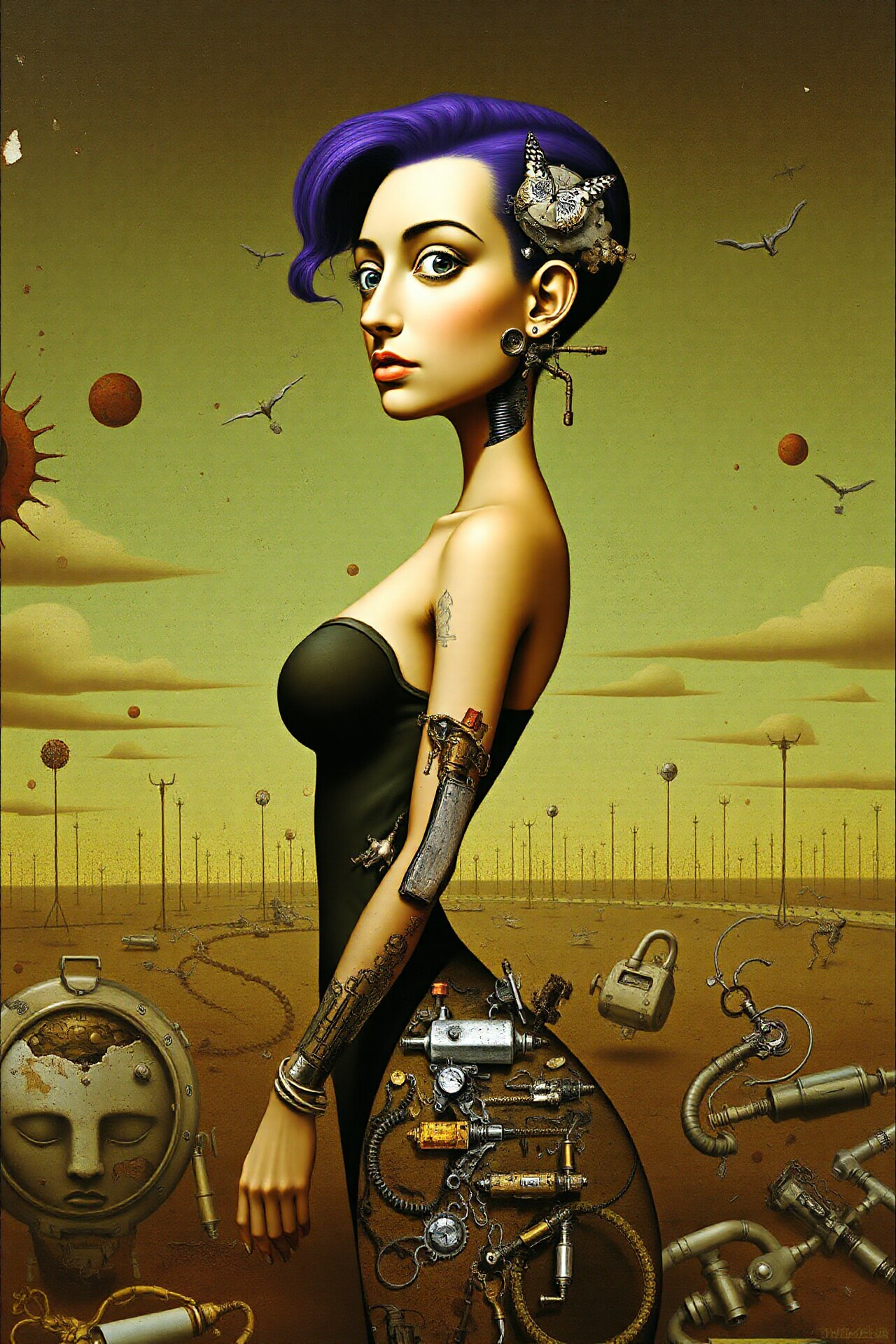 荒野にて | の人気AIイラスト・グラビア