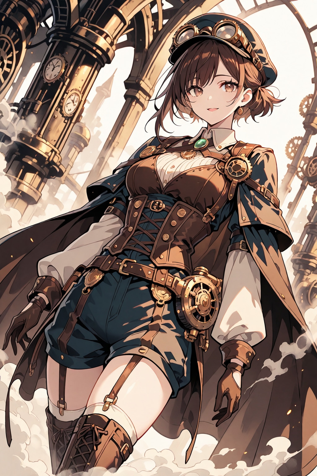 【過去作再生成】スチームパンクガール