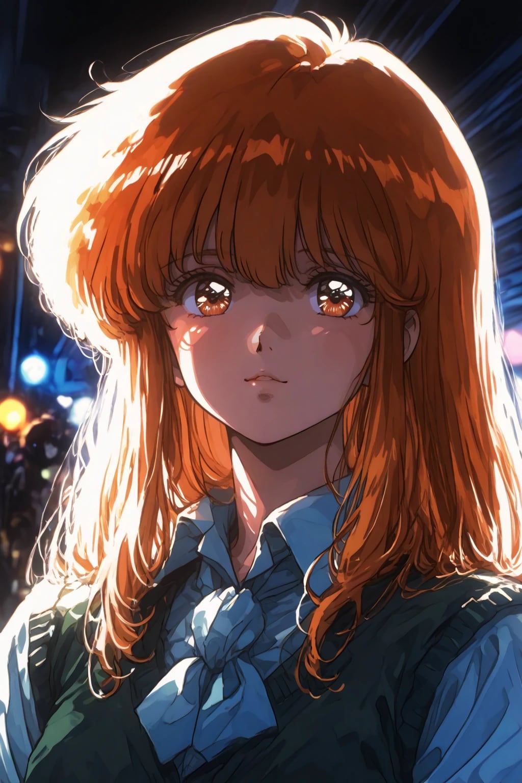 80年代風美少女
