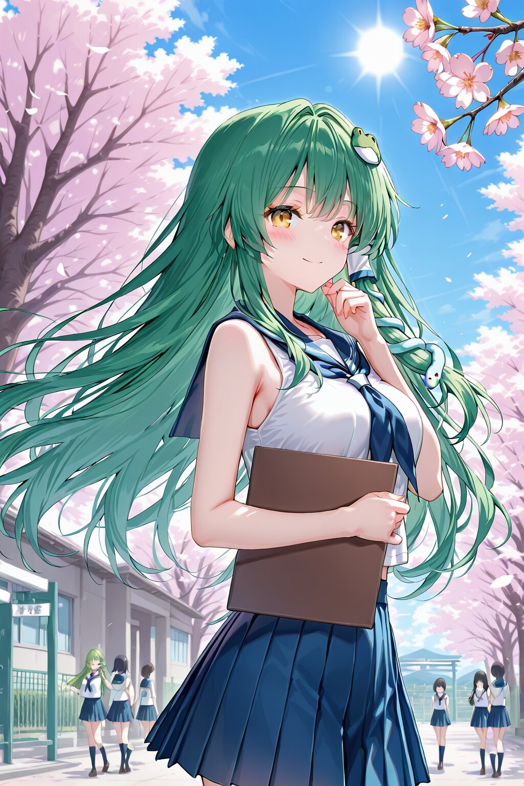 新入生勧誘 | の人気AIイラスト・グラビア