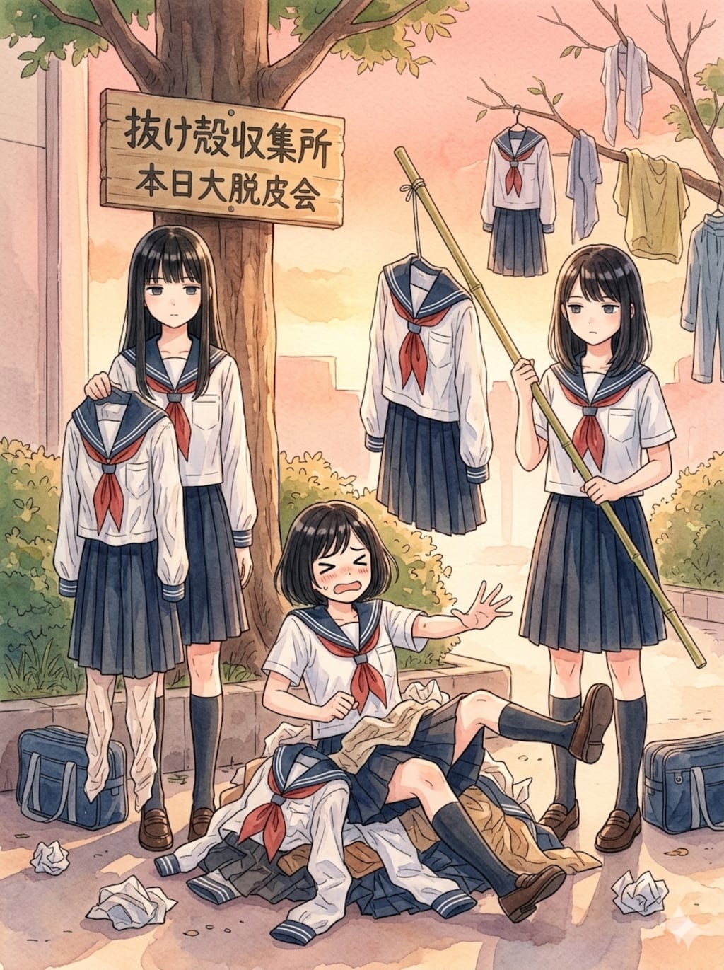 脱皮に失敗したｗｗ
