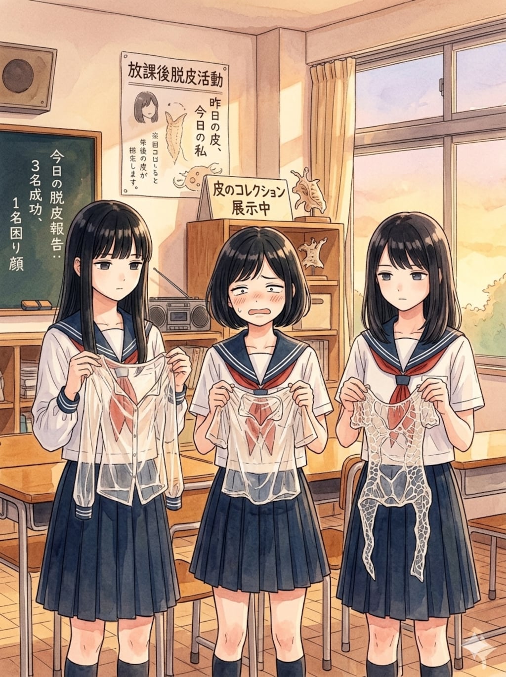 脱皮に失敗したｗｗ