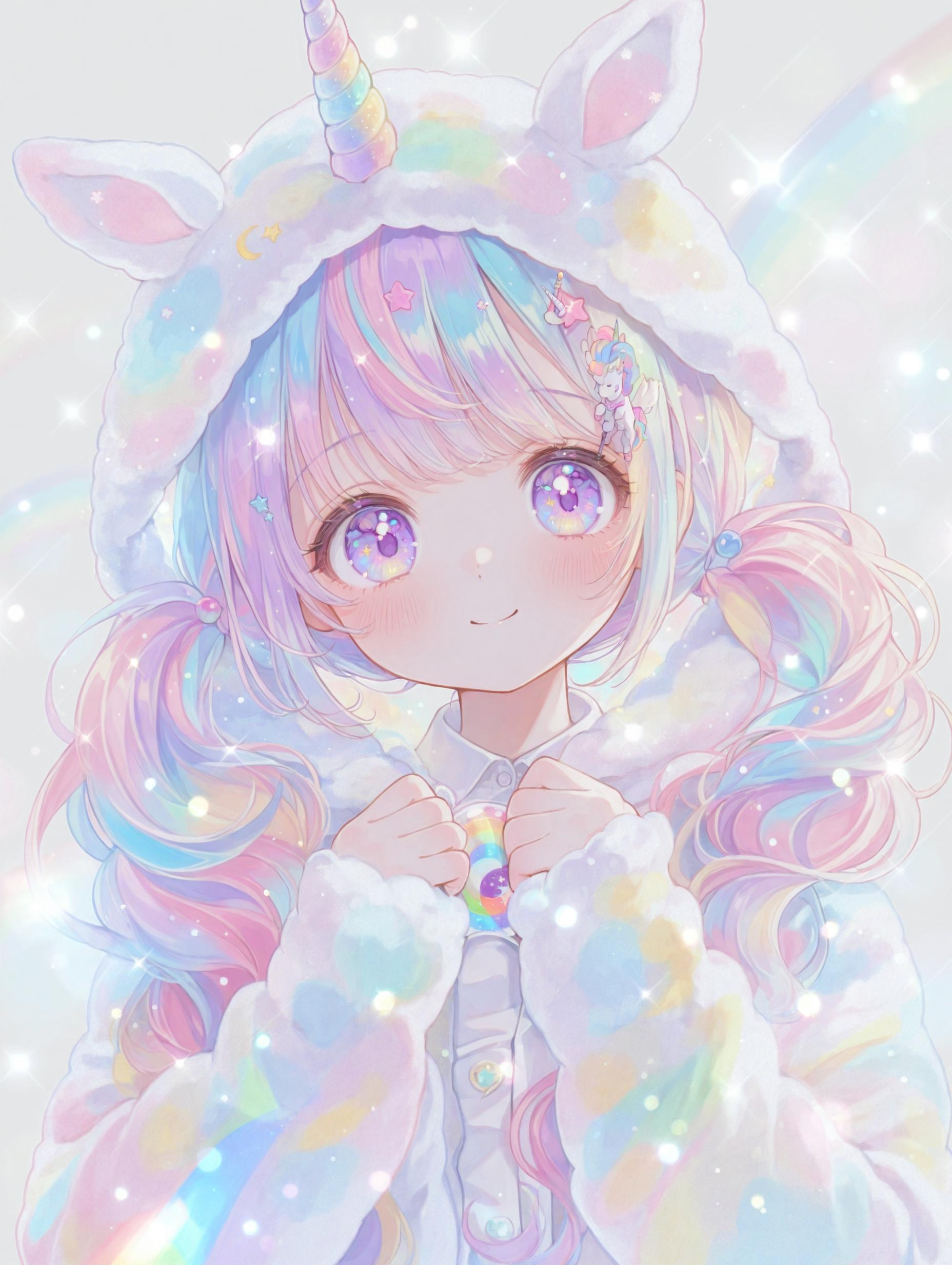 ユニコーン系女子 | の人気AIイラスト・グラビア