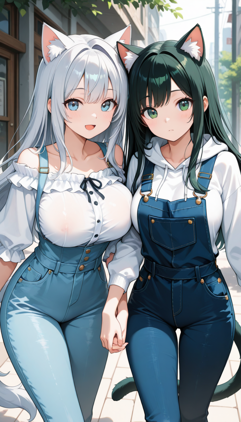 すずめる🐈おさんぽ