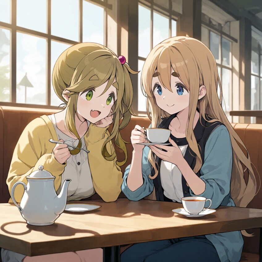 放課後まゆ毛ティータイム