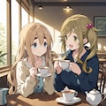 放課後まゆ毛ティータイム 2枚目