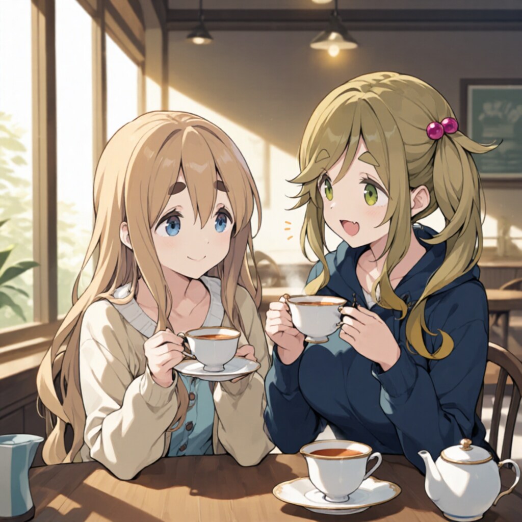 放課後まゆ毛ティータイム