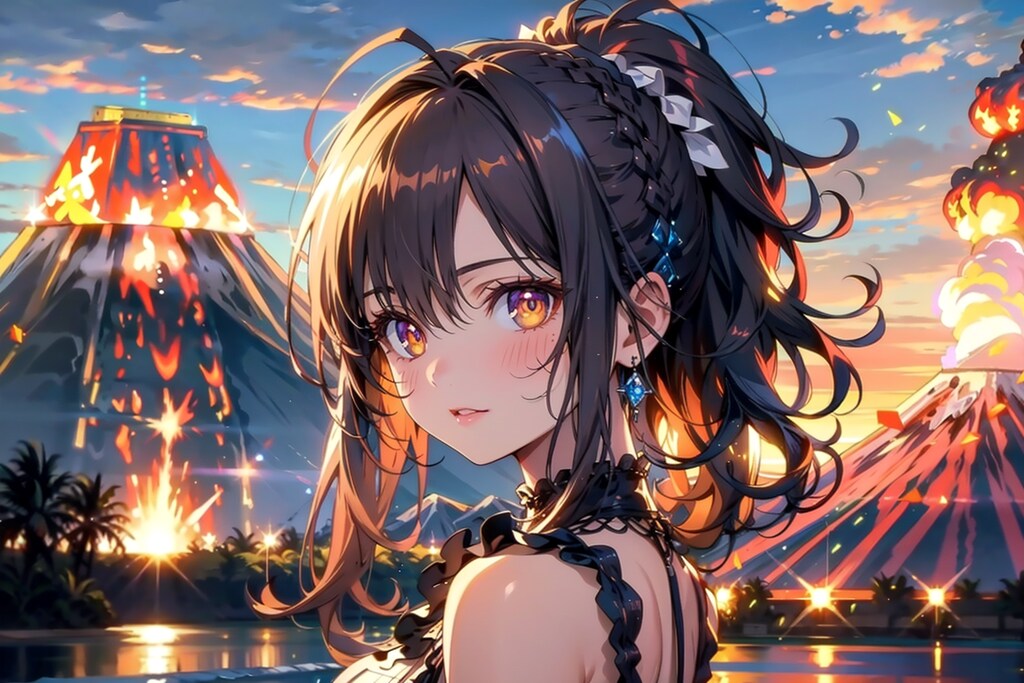 噴火頻発地帯にて