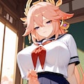 八重神子×空 7枚目