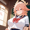 八重神子×空 6枚目