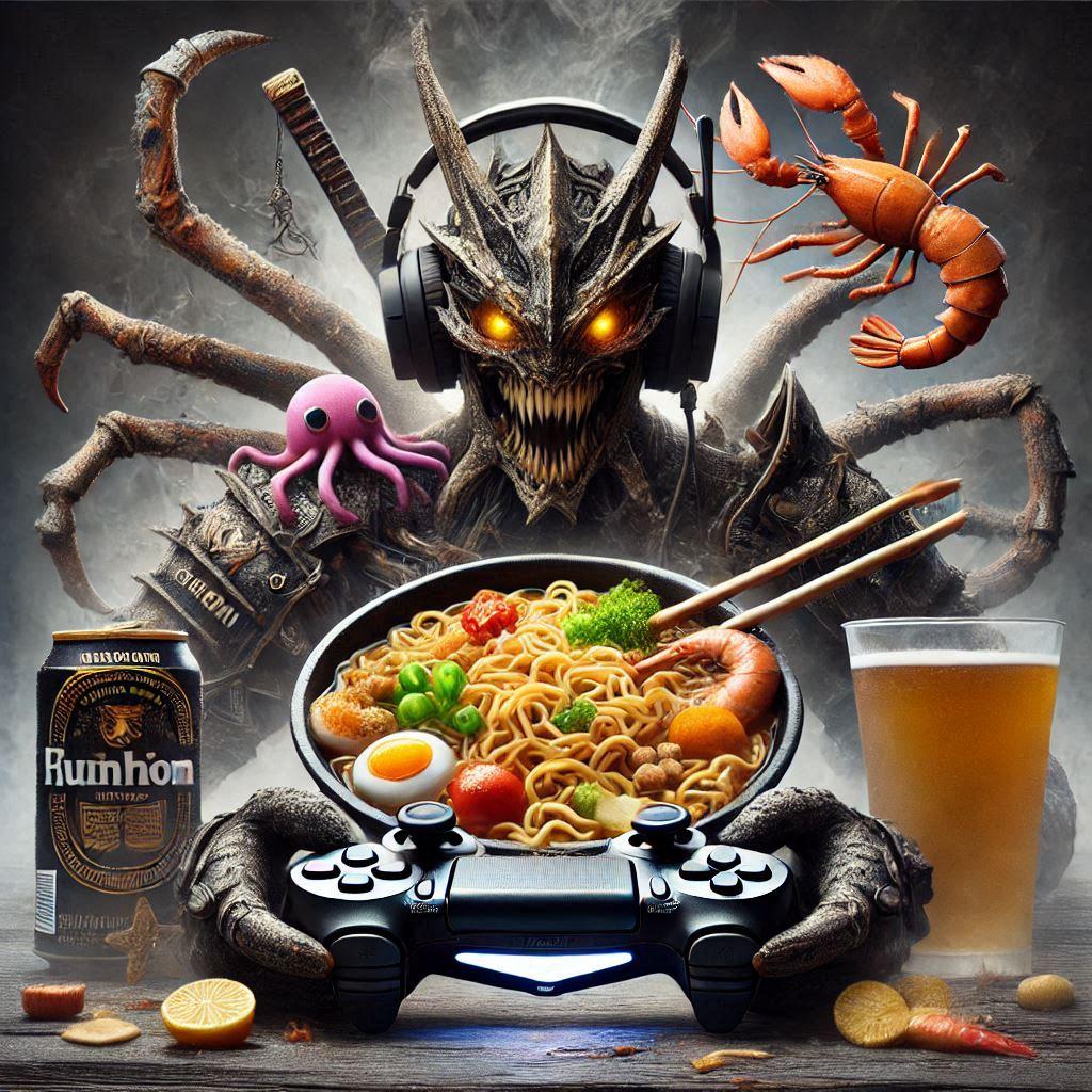 ゲーミングseafood noodle