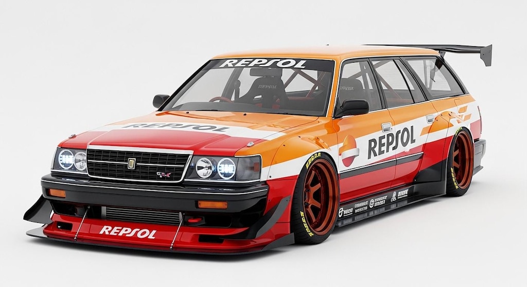 レプソルクラウンワゴンレーシングカー