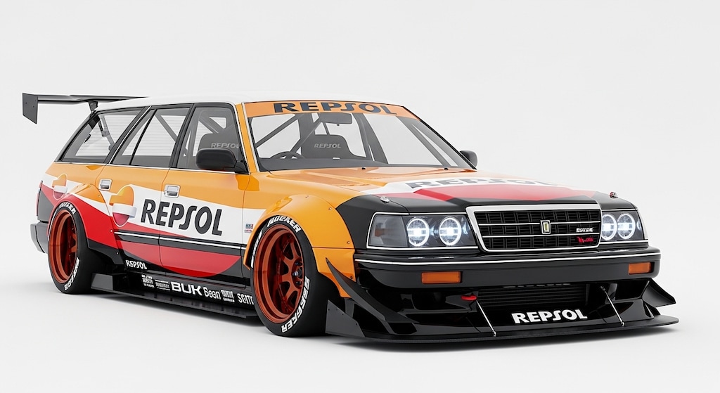 レプソルクラウンワゴンレーシングカー