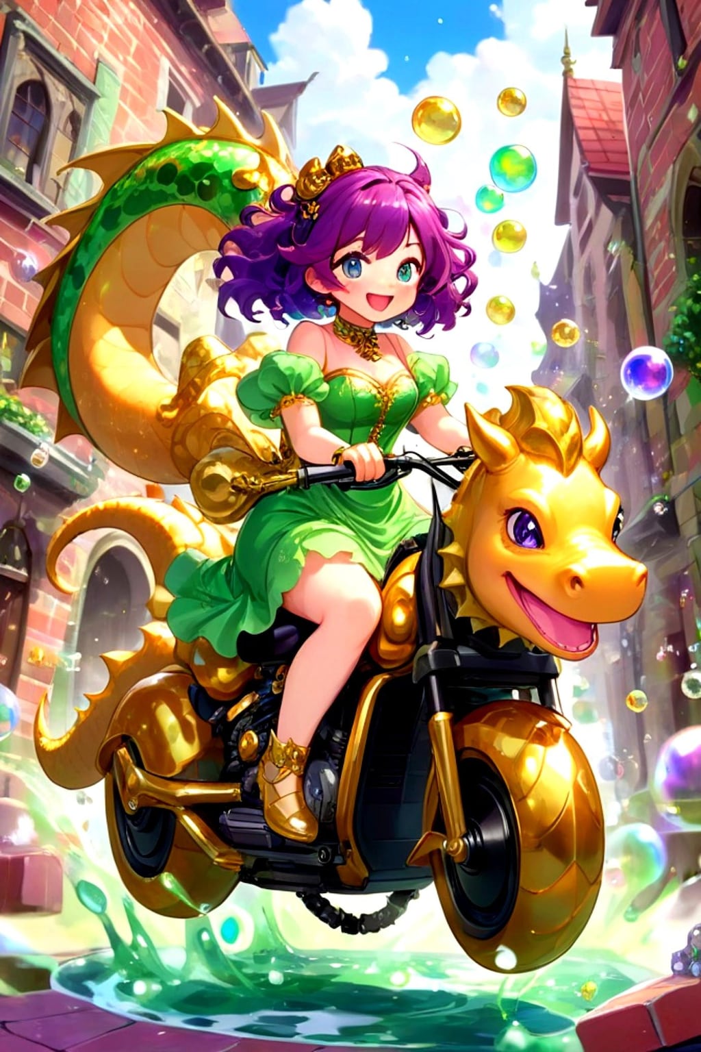 魔王幹部の紫髪ちゃん