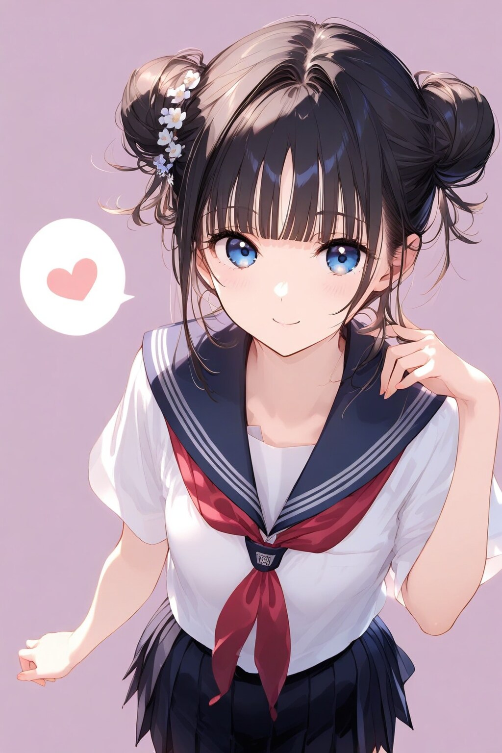 セーラー服のおだんごちゃん🍡✨