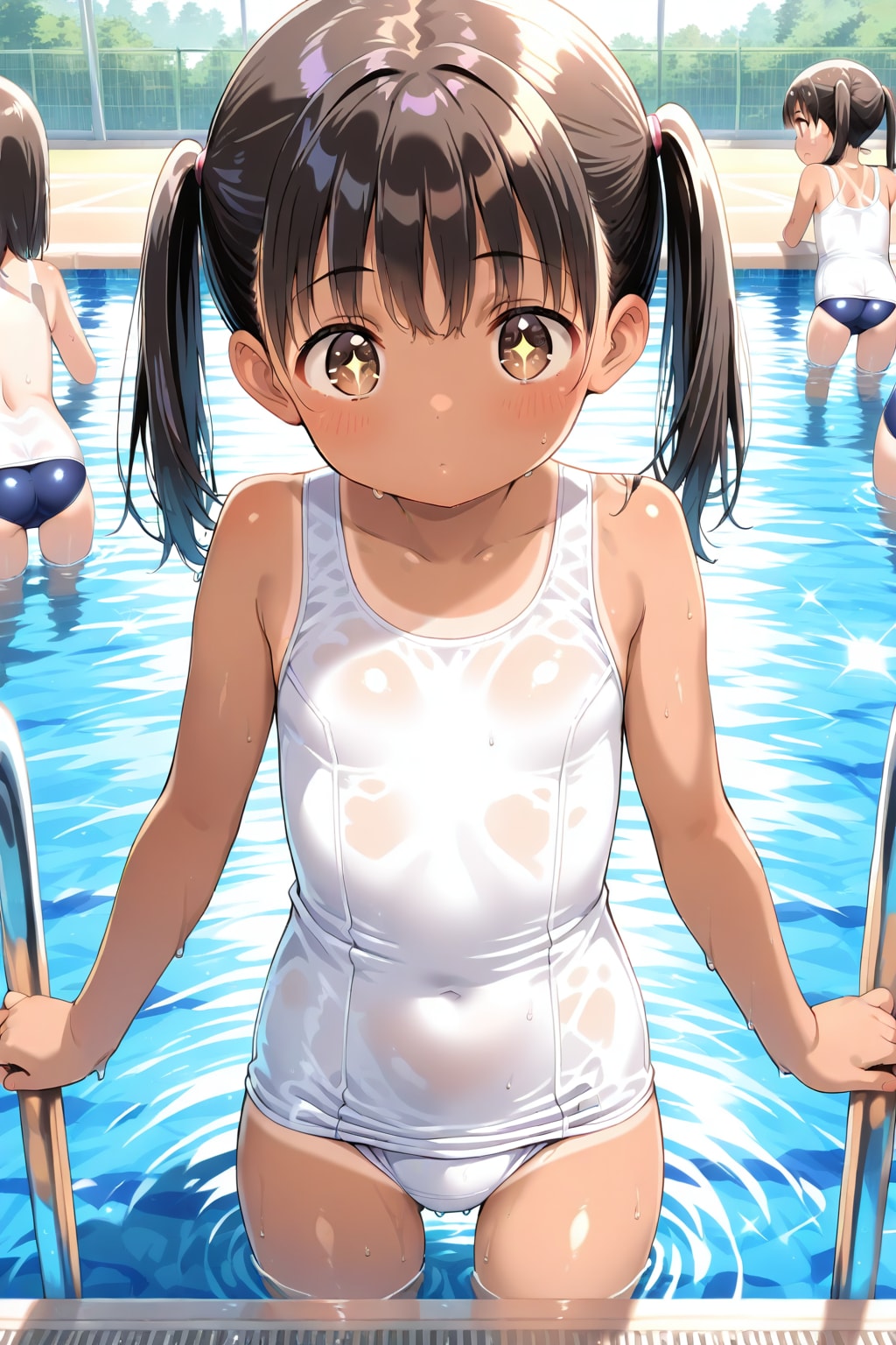 スク水美少女