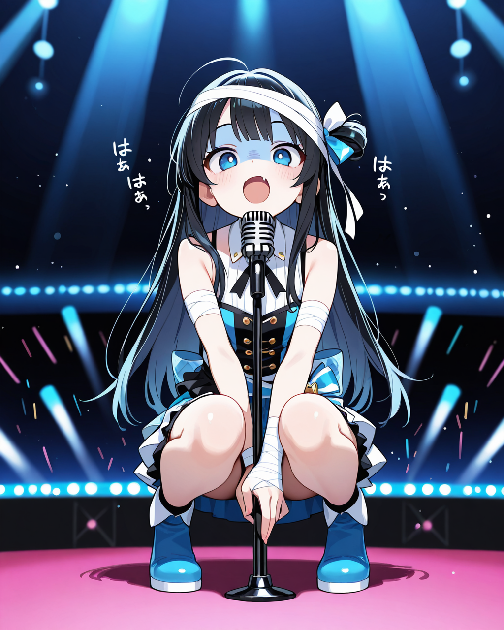 健康状態の悪いアイドル