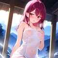 透けタオル 3枚目