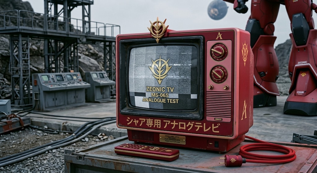 シャア専用アナログテレビ